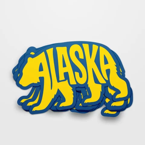 Alaska Bear Sticker