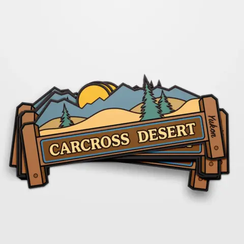 Carcross Desert Sticker