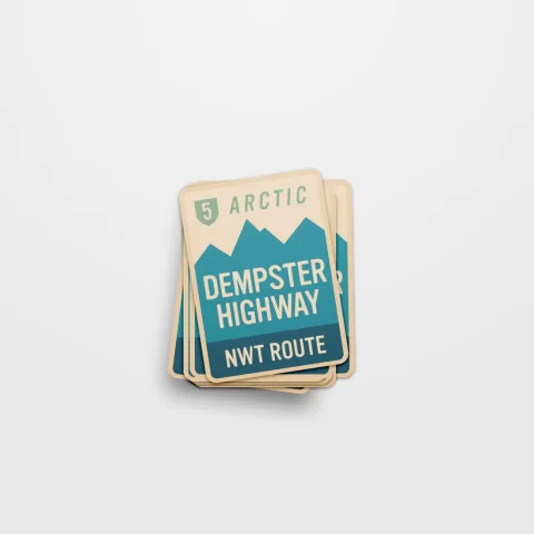 Dempster Highway NWT Route Sticker