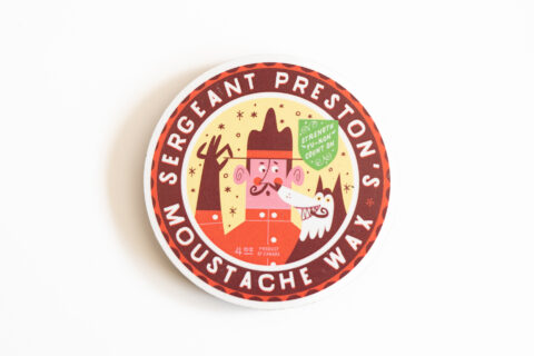 Sergeant Preston Magnet