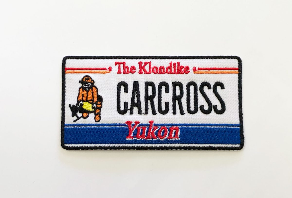 Yukon License Plate Carcross Patch